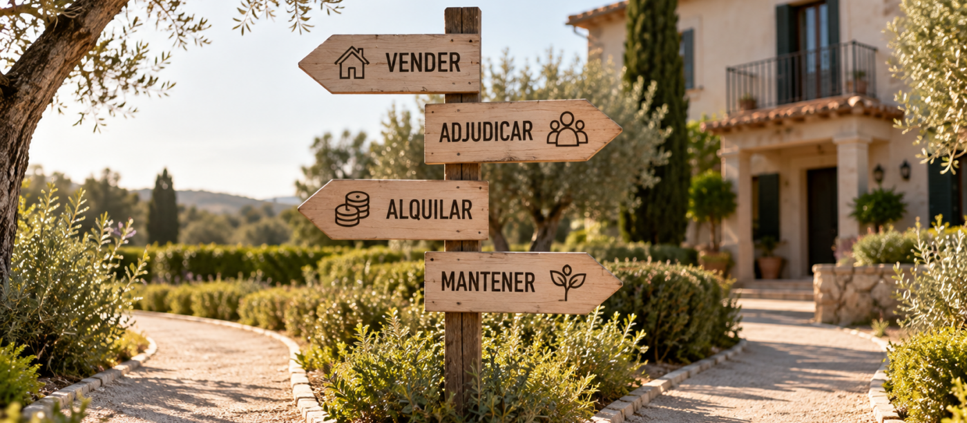Heredar una vivienda entre hermanos: opciones si uno quiere vender y otro no